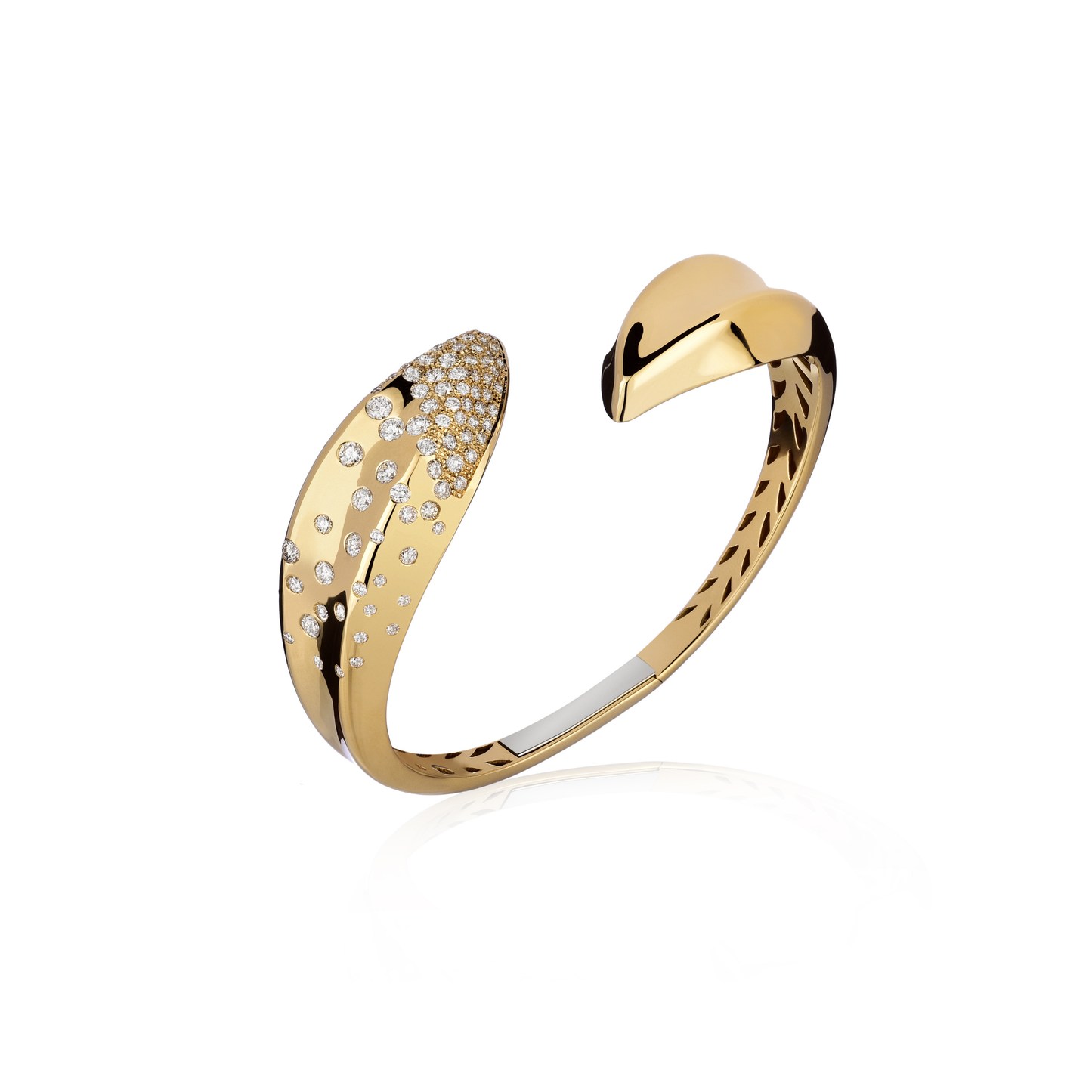 18K Yellow Gold Abbraccio Bracelet