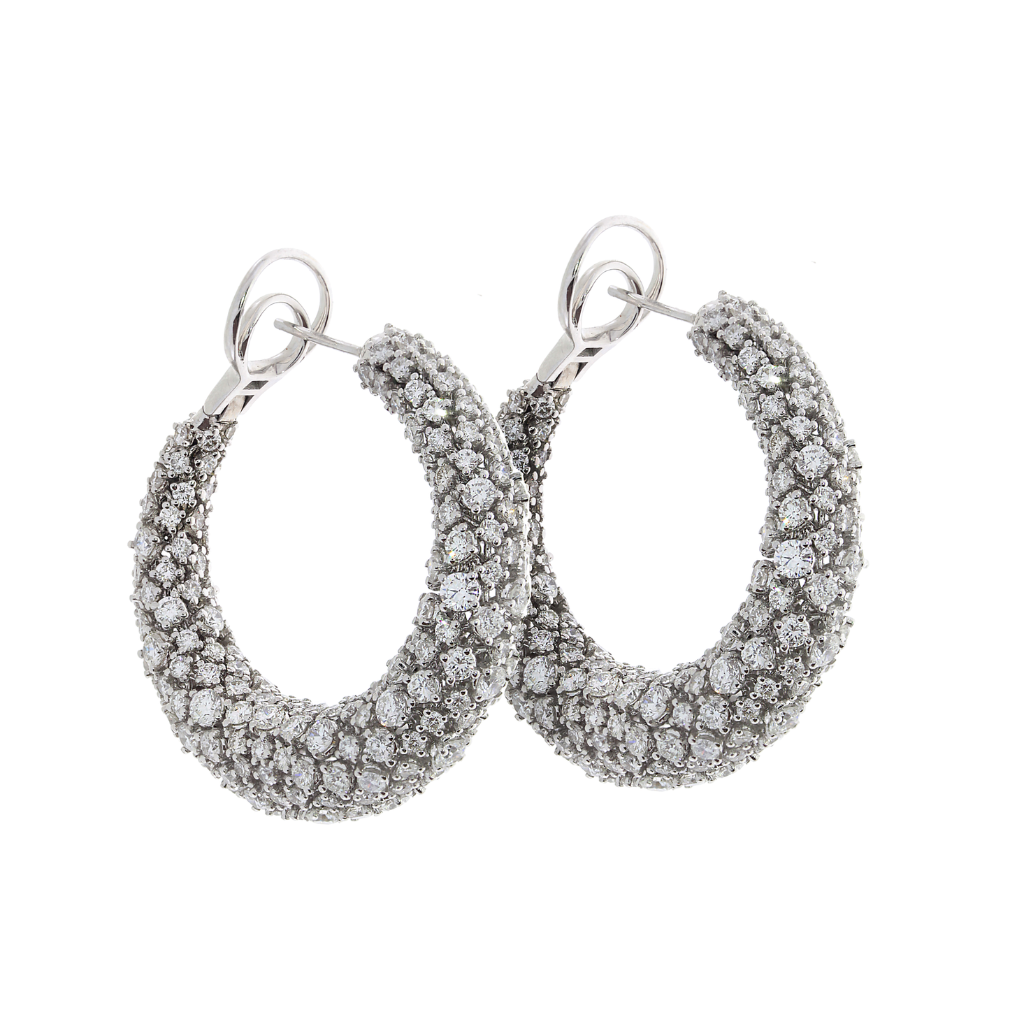 Shine 18K Luxe Earrings with Diamond