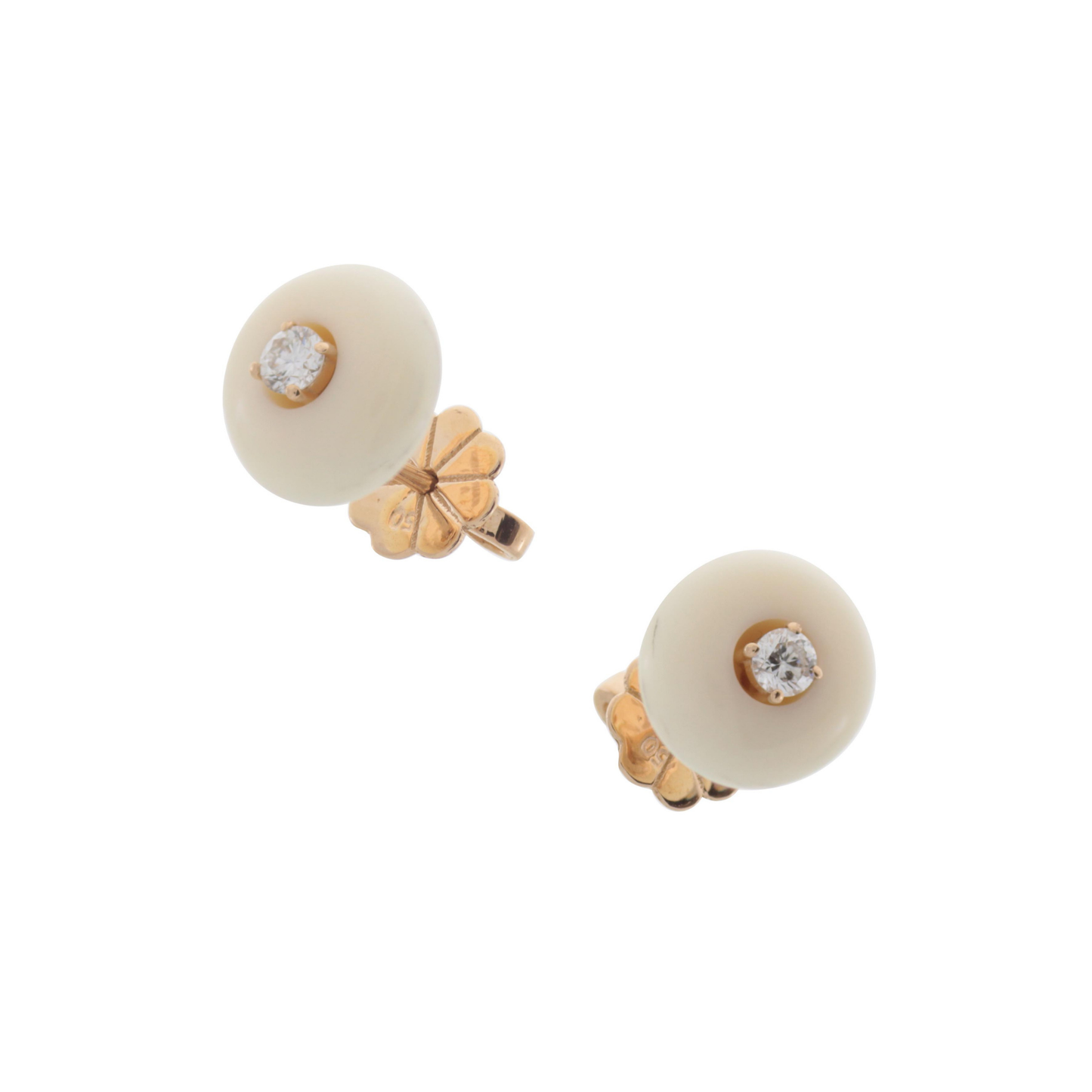 Venus Diamond & Mother of Pearl Earrings – Cashmere