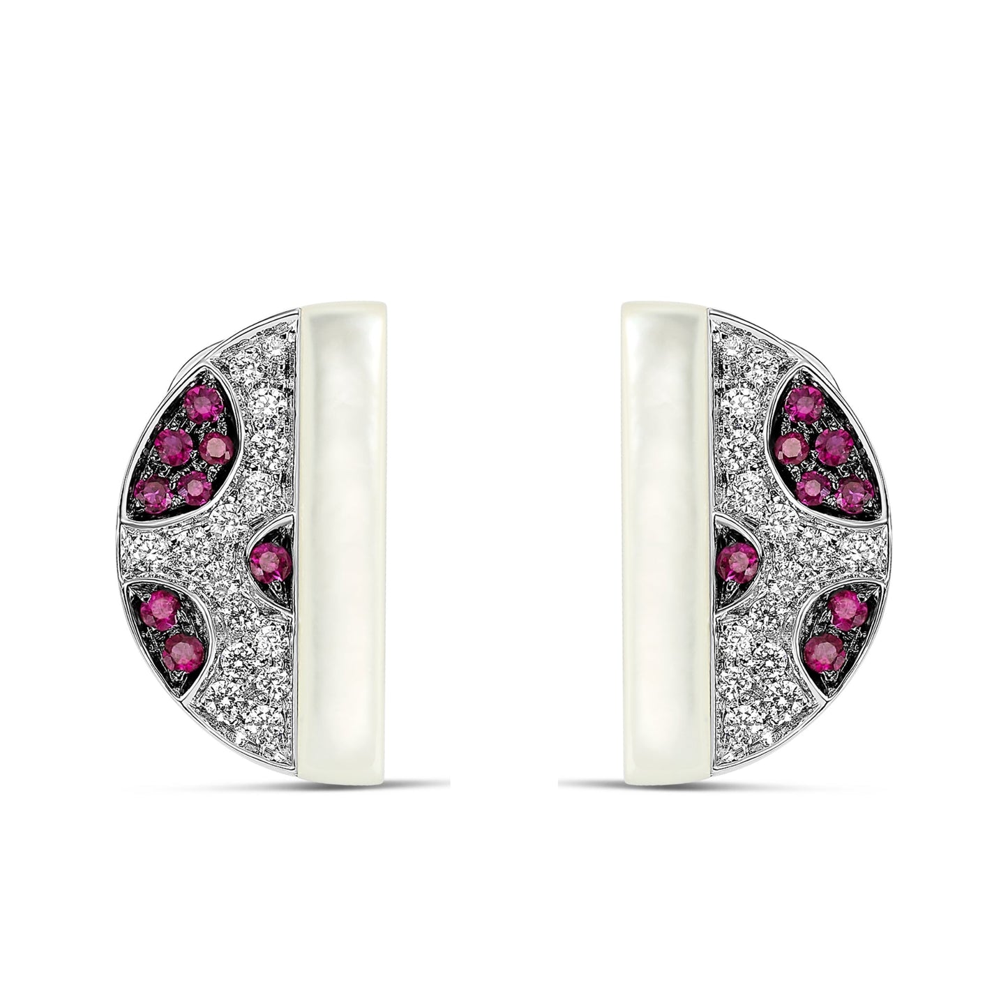 Dancing Dots Earrings - MOP