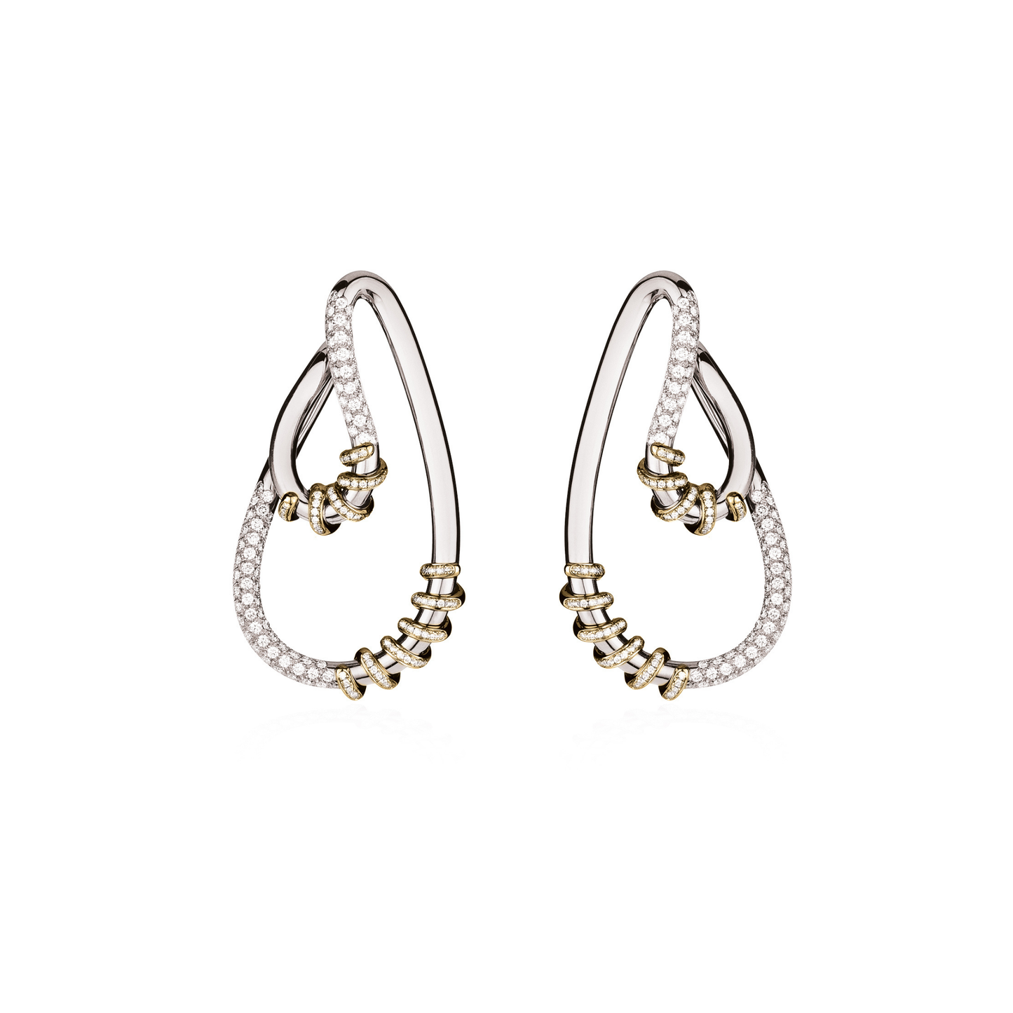 18 KT Gold Circe Refined Earrings