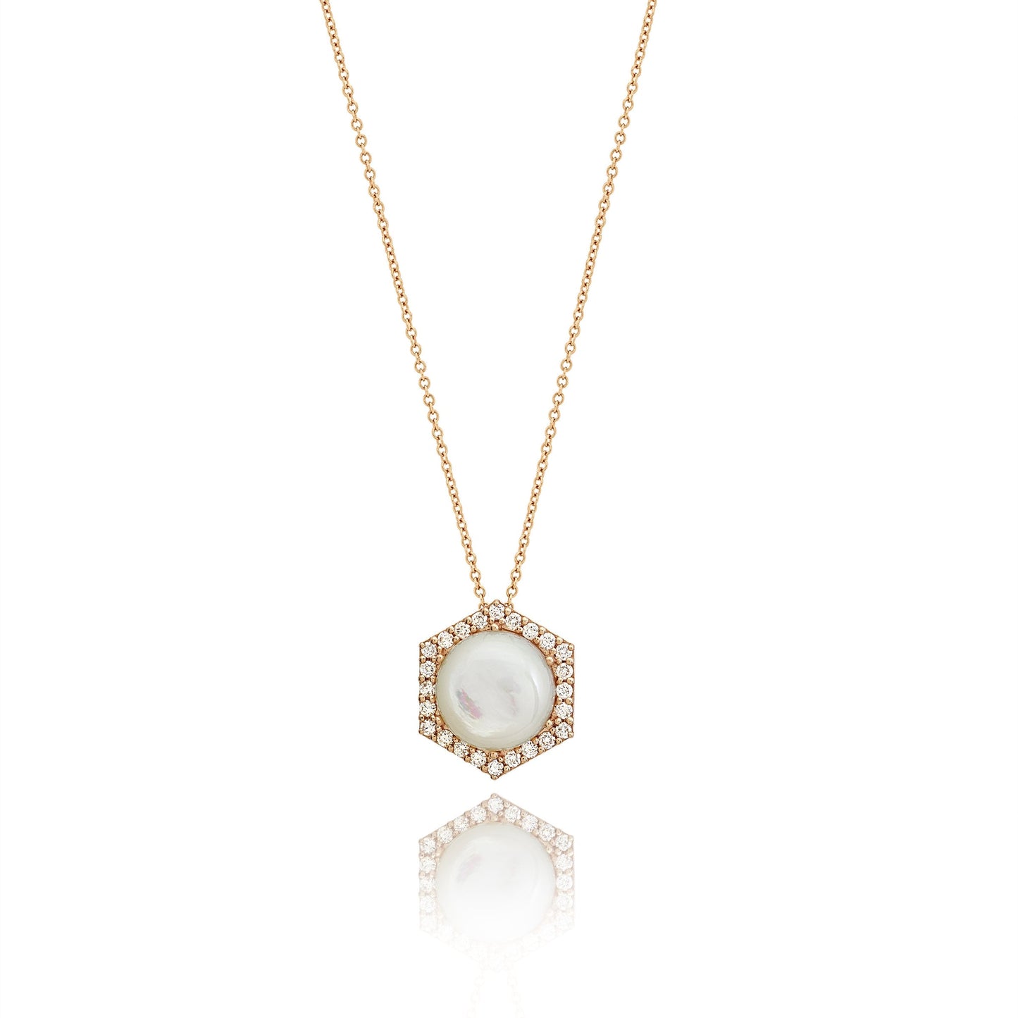 A Matter of Light Minimal Necklace with Pearl