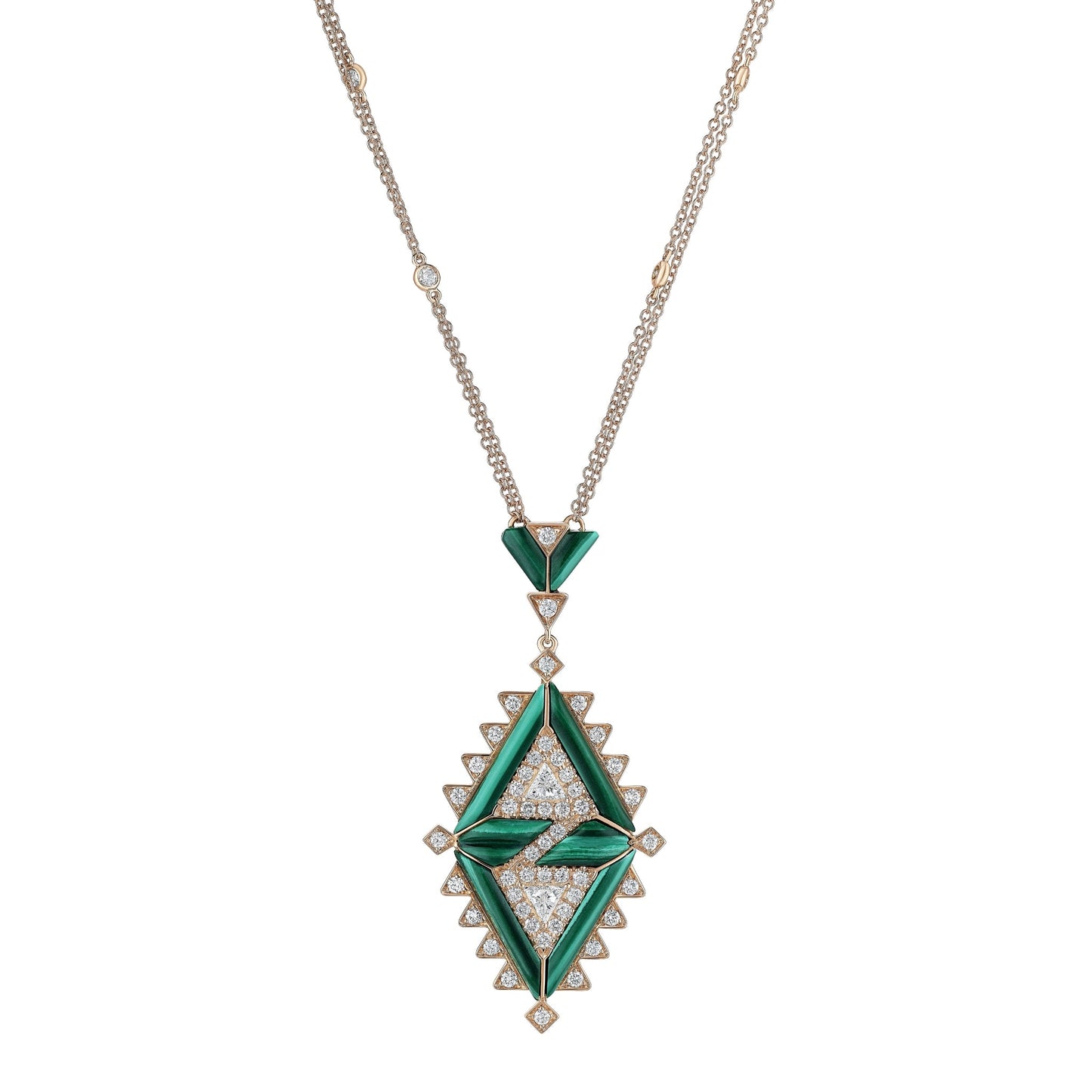 Etnica Necklace - Malachite