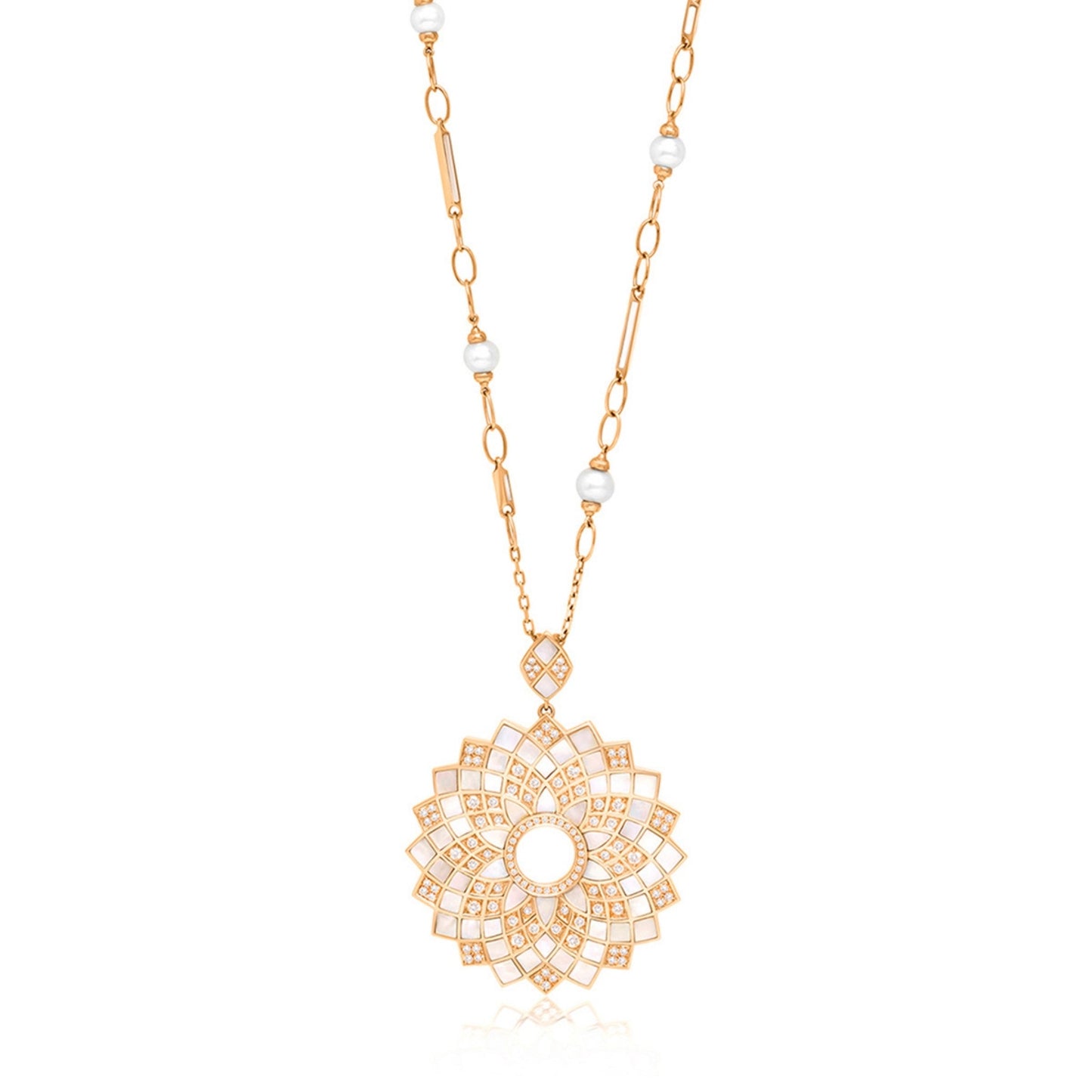 Geomatrica MOP Necklace