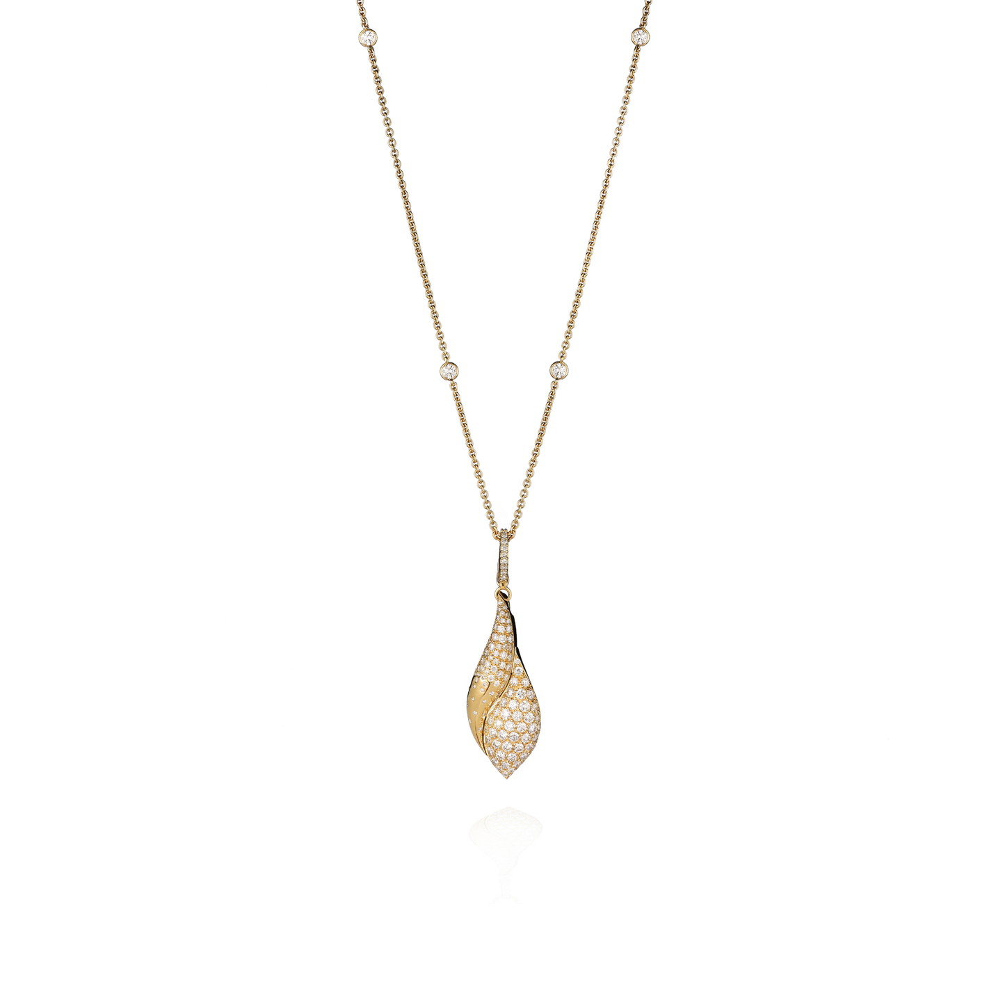 18K Abbraccio Modern Necklace