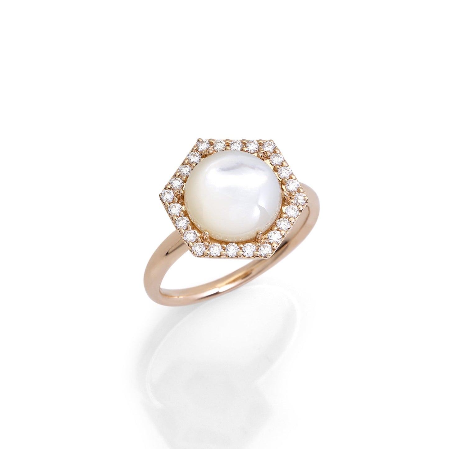 A Matter Of Light Minimal Pearl Ring