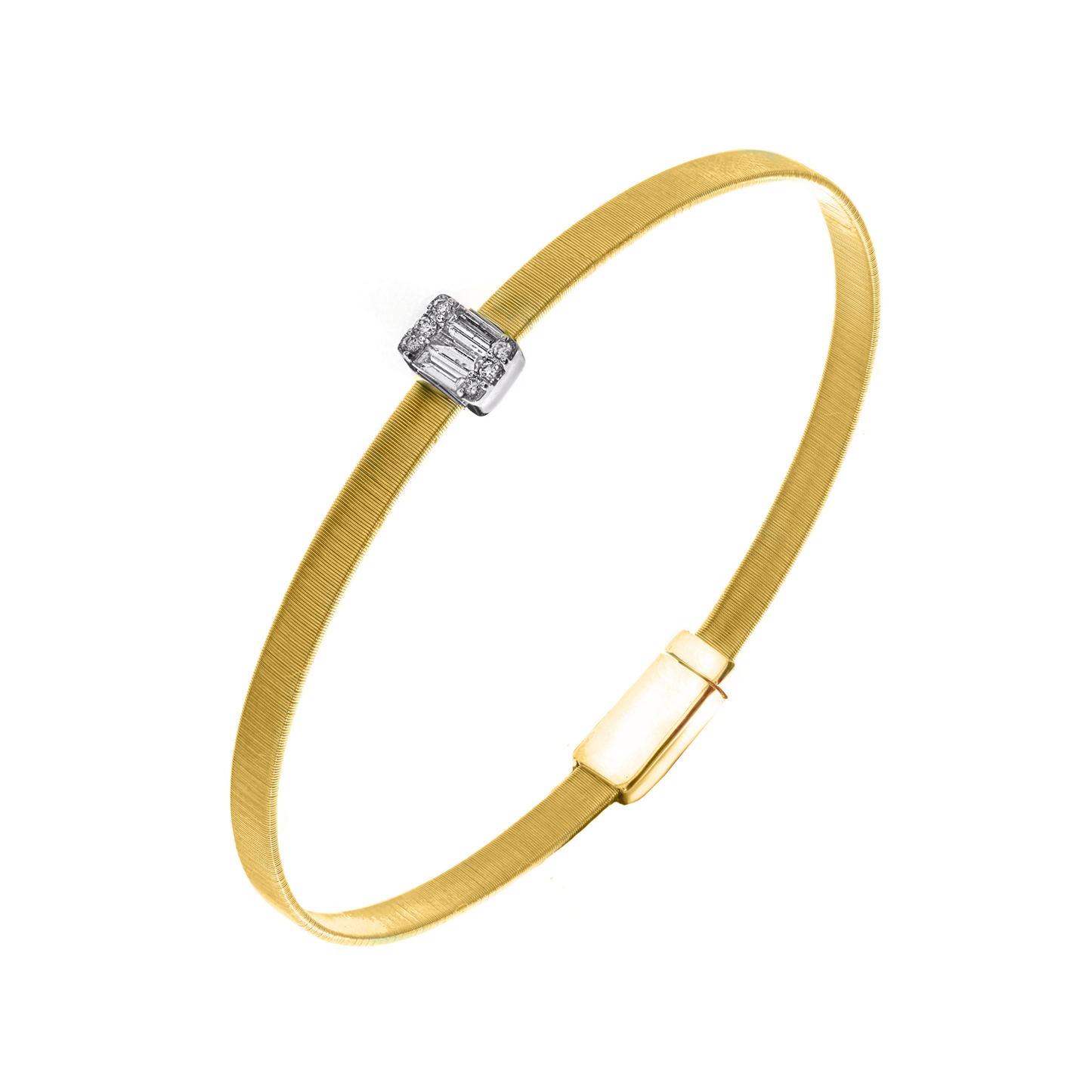 Silk Everyday Elegance Bangle with Diamonds