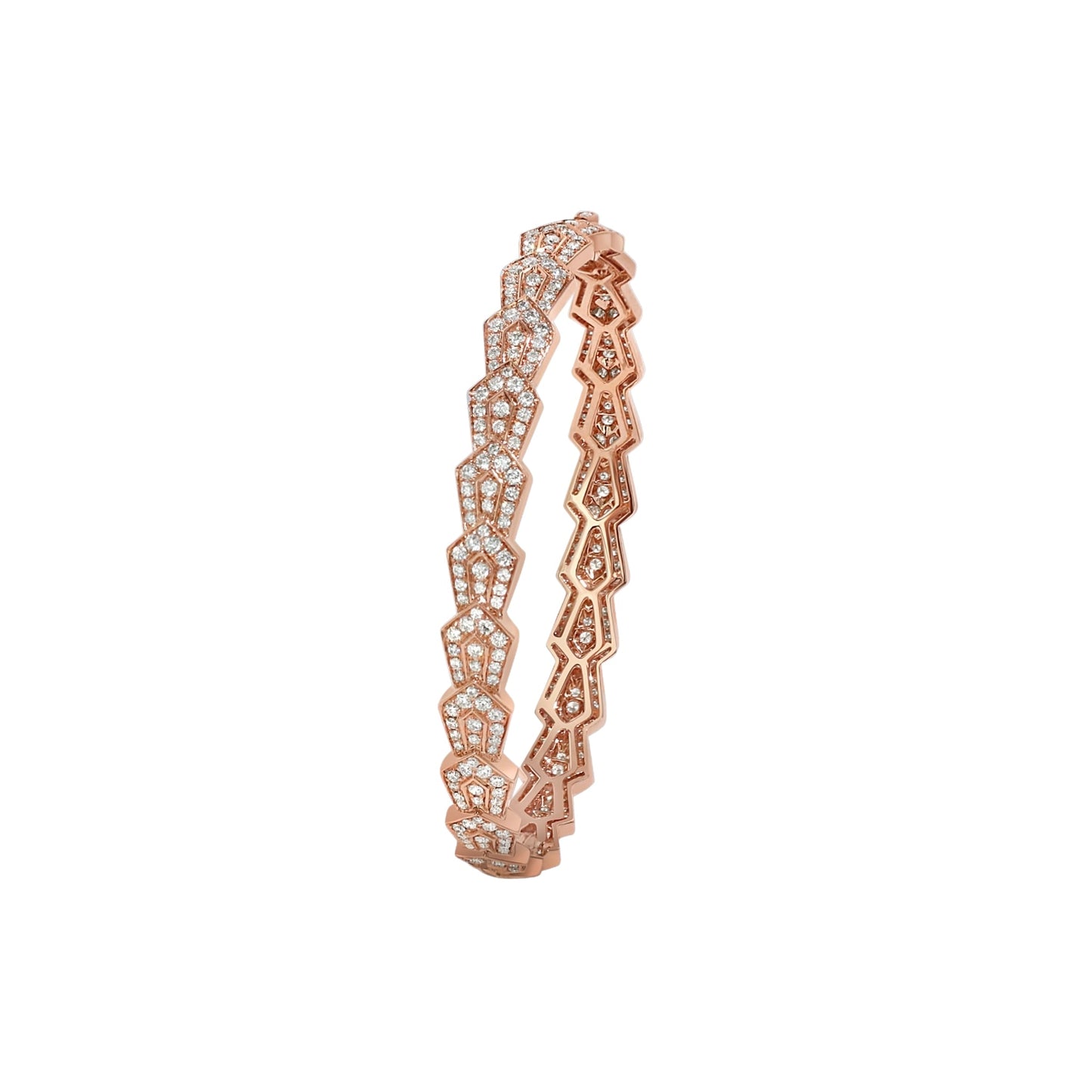 Art Deco Eternity Diamond Bangle