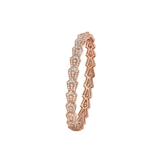 Art Deco Eternity Diamond Bangle