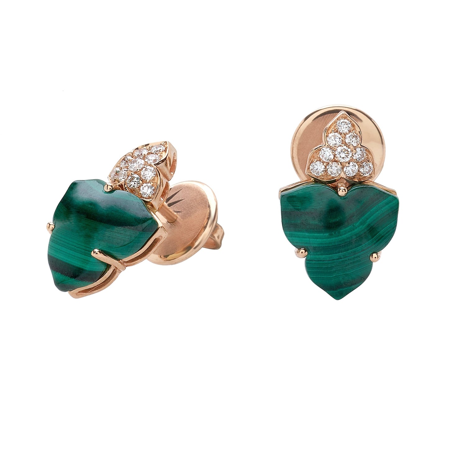 Natura Earrings - Malachite