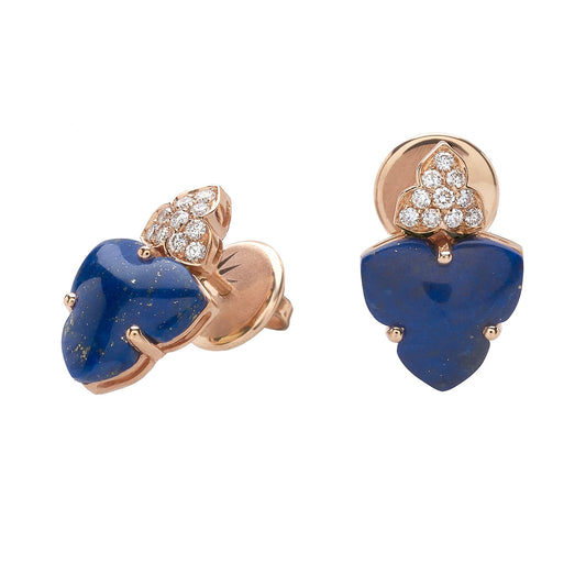 Natura Earrings- Lapis
