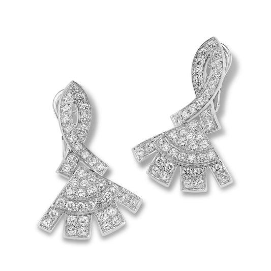 Daisy Earrings - Diamond