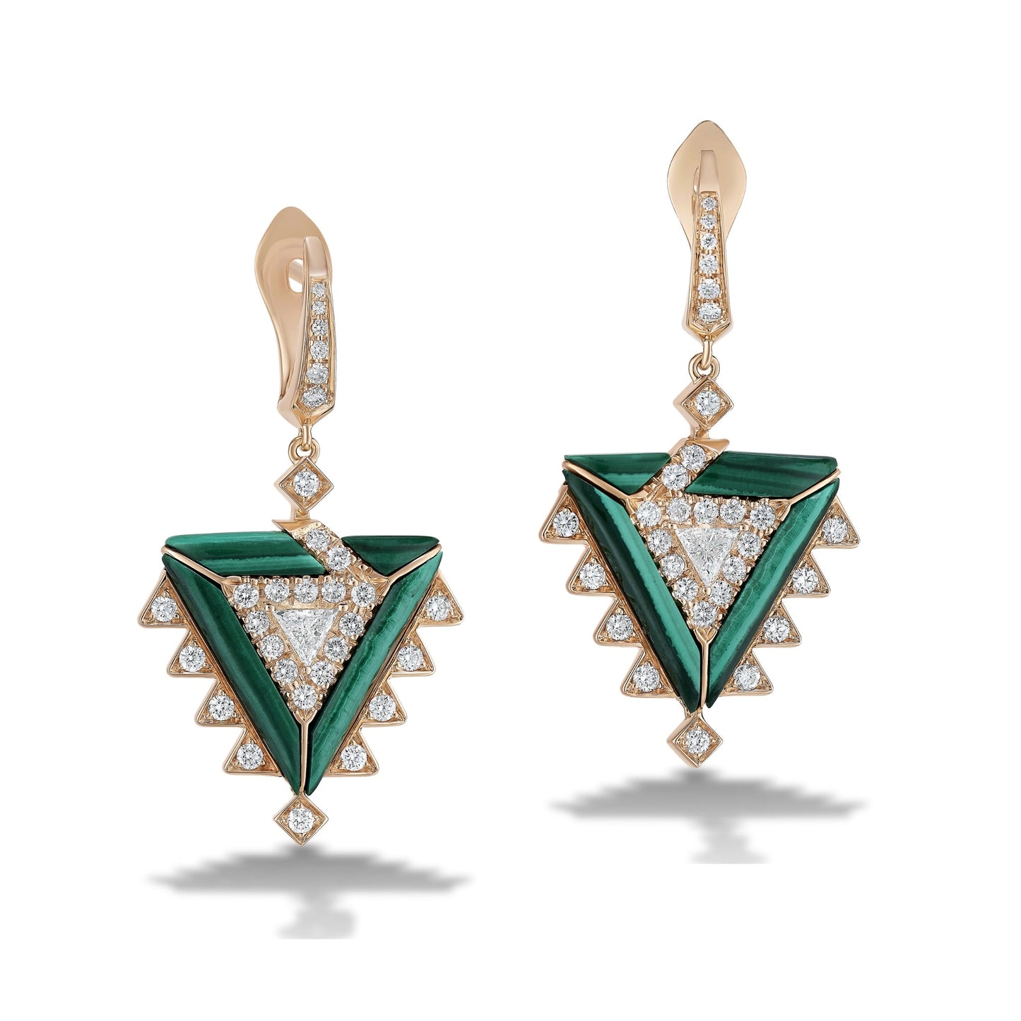 Etnica Earrings - Malachite