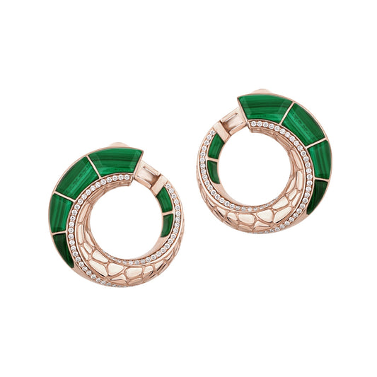 Coccopelli Malachite Earrings
