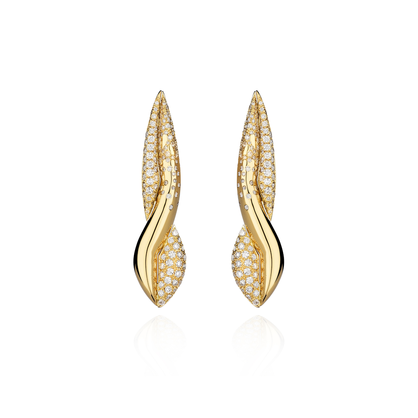 18K Abbraccio Statement Earrings