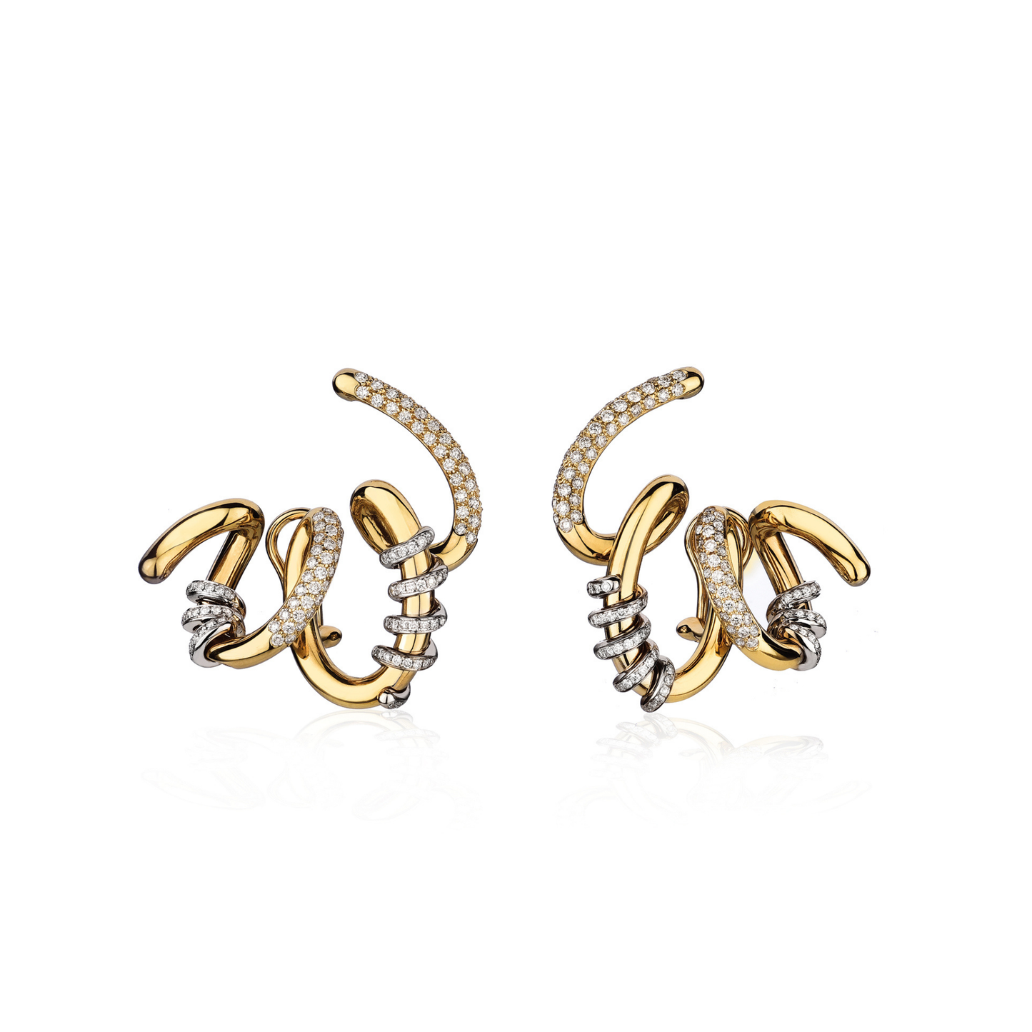 18 KT Gold Circe Elegant Earring
