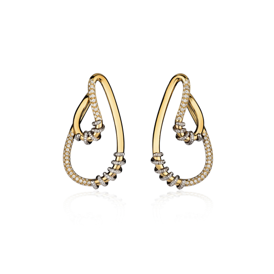 18 KT Gold Circe Glam Earrings