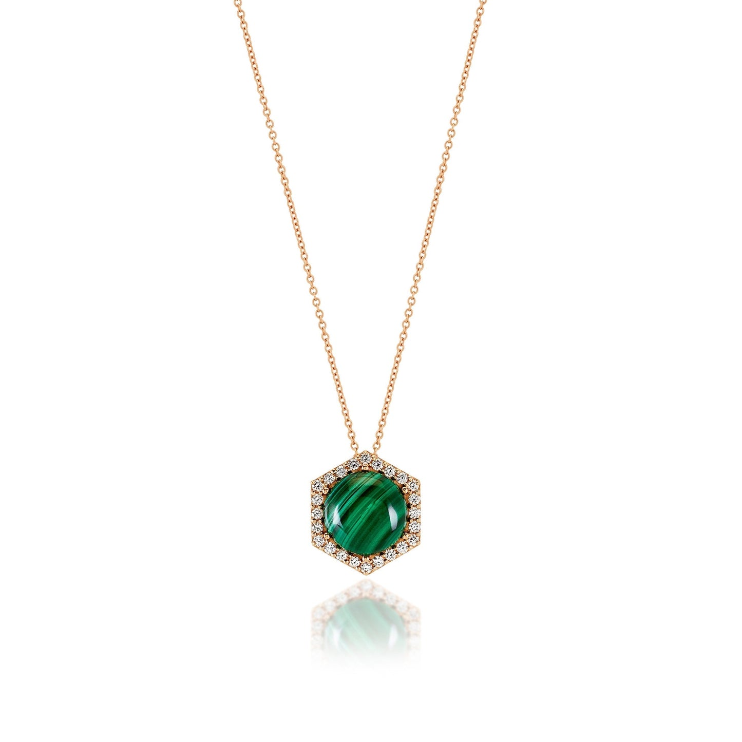 A Matter of Light  Necklace - Malachite