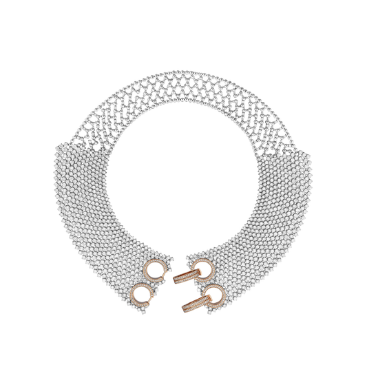 Shine Luxe White Gold Necklace