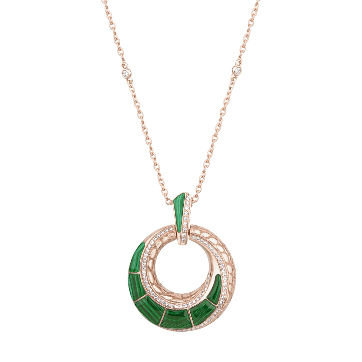 Coccopelli Malachite Pendant, Small