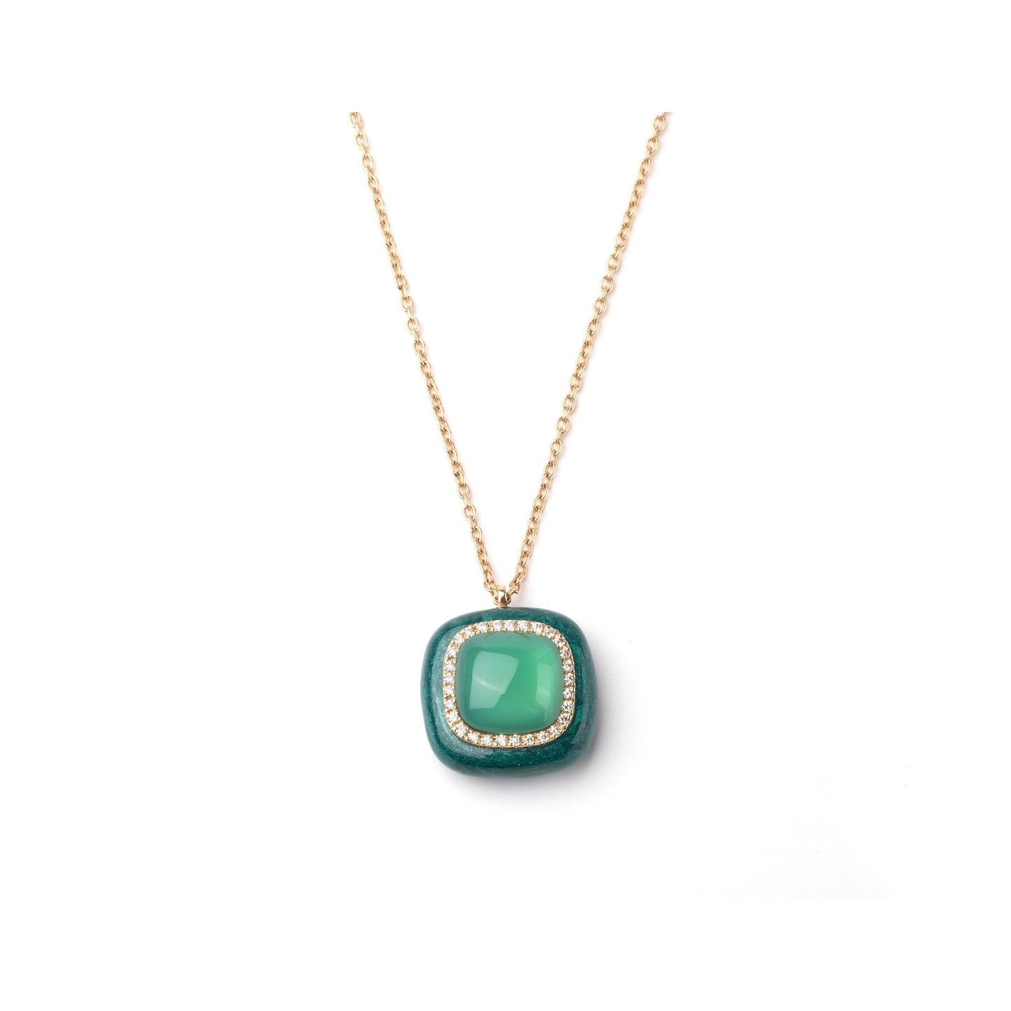 Mistica Evergreen Enamel Pendant