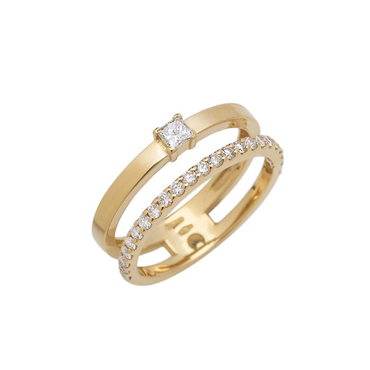 A Matter Of Light Yellow Gold Ring