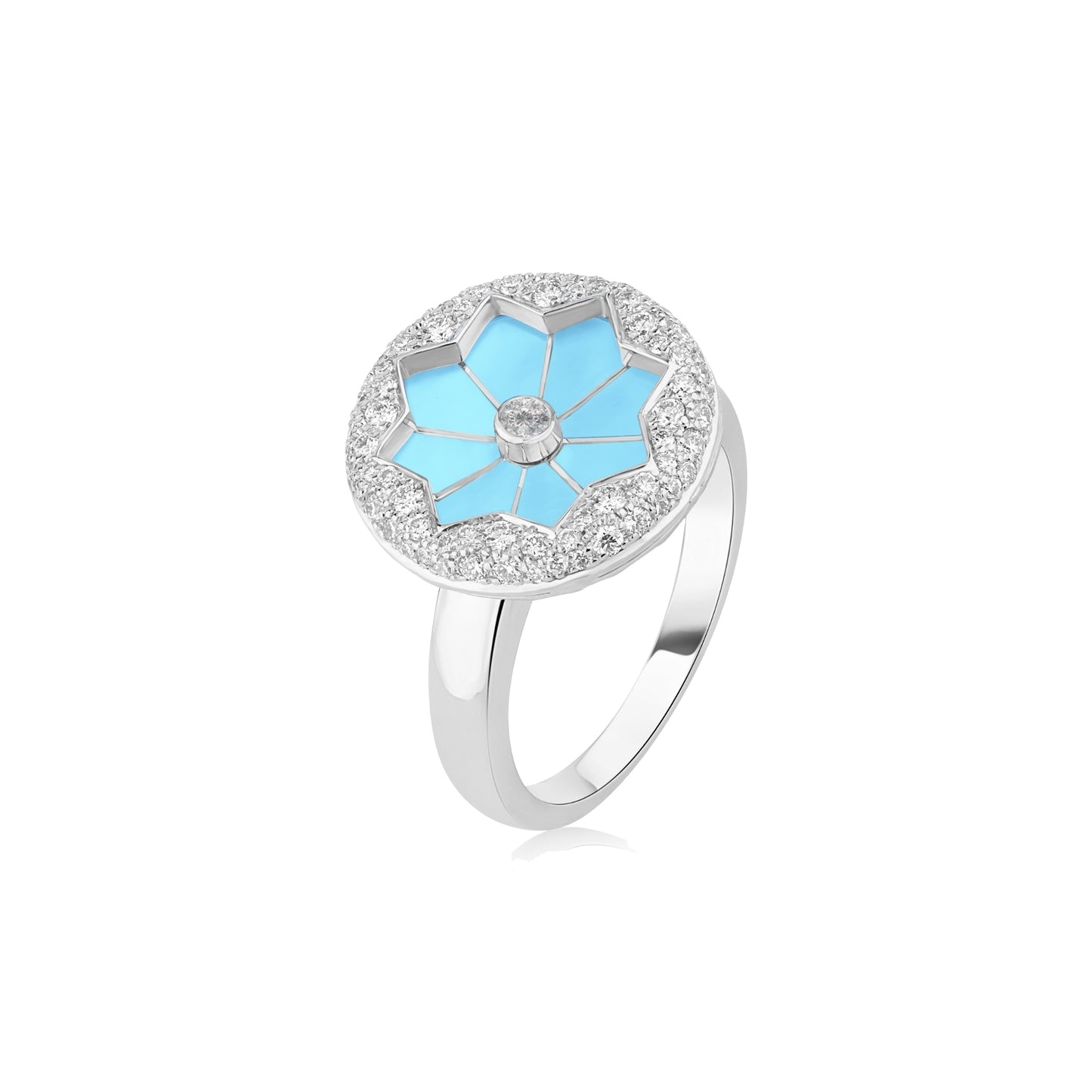 Rose Turquoise Ring