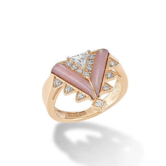 Etnica Ring - Pink Opal