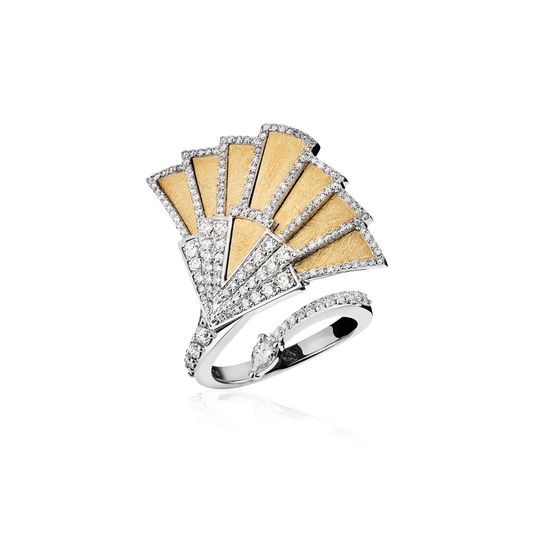 18 KT Gold Sofia Classic Ring