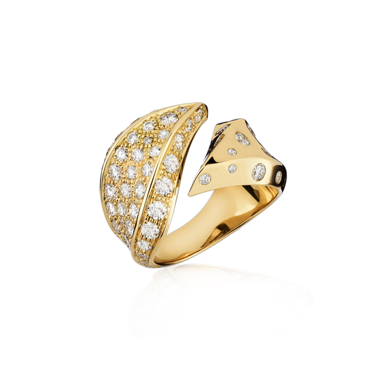 18K Abbraccio Stylish Ring