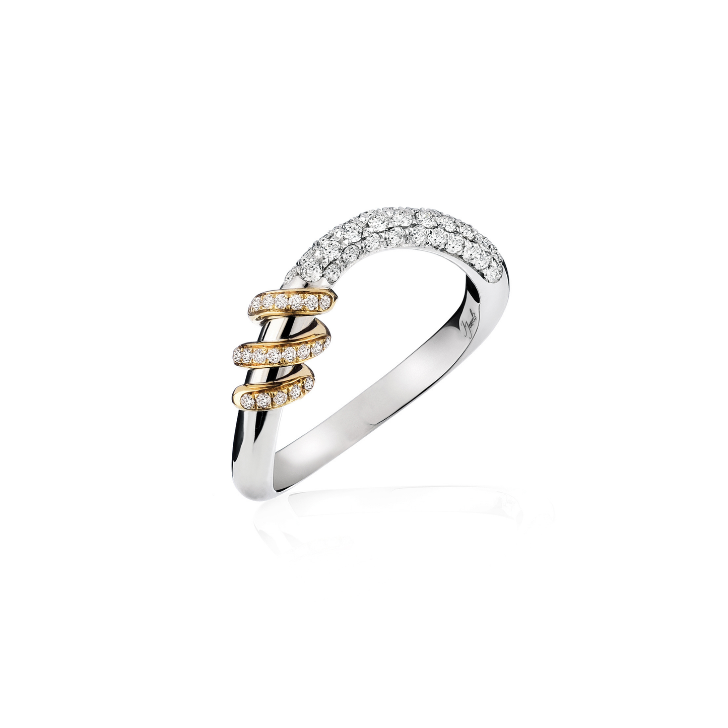 18 KT Gold Circe Minimal Ring